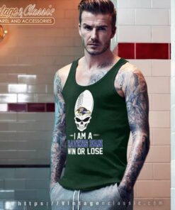 I Am A Baltimore Ravens Win Or Lose Tank Top Racerback