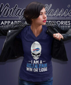 I Am A Buffalo Bills Win Or Lose V Neck TShirt