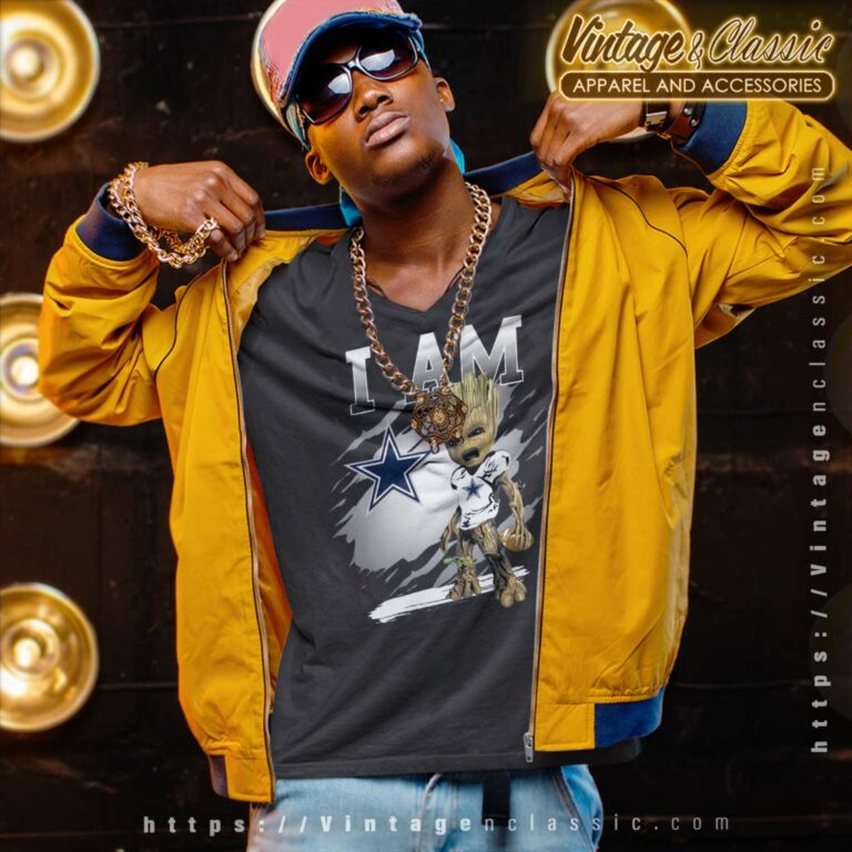 I Am Groot Dallas Cowboys V Neck TShirt I Am Groot Dallas Cowboys V Neck TShirt