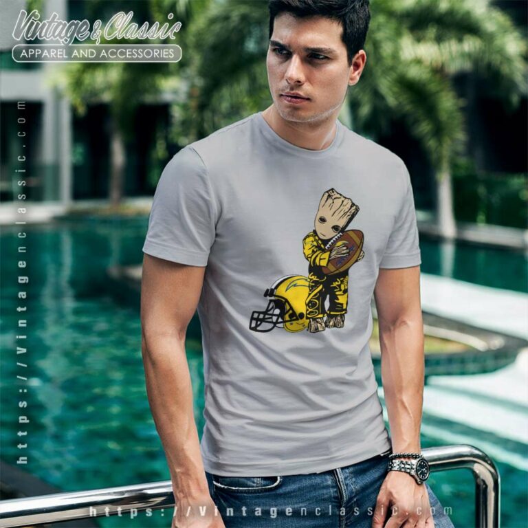 I Am Groot Fan Los Angeles Chargers T Shirt I Am Groot Fan Los Angeles Chargers T Shirt