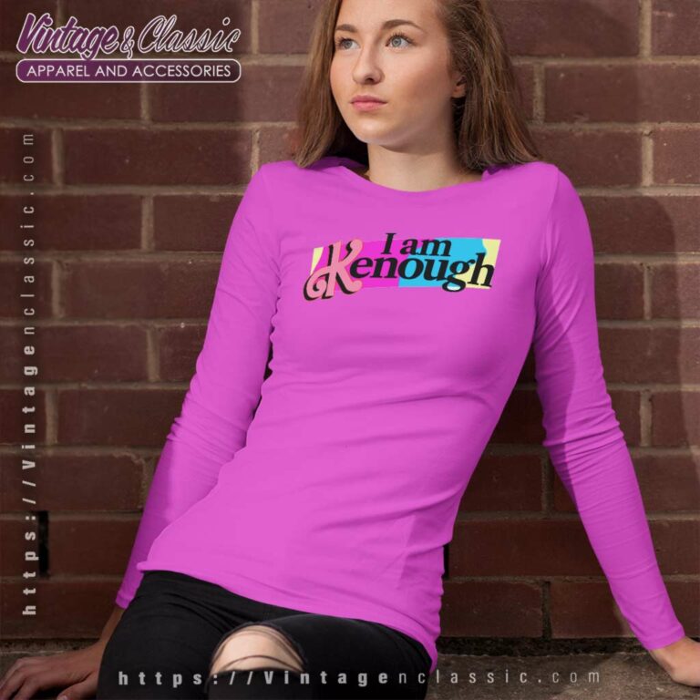 I Am Kenough Barbie Movie Long Sleeve Tee I Am Kenough Barbie Movie Long Sleeve Tee