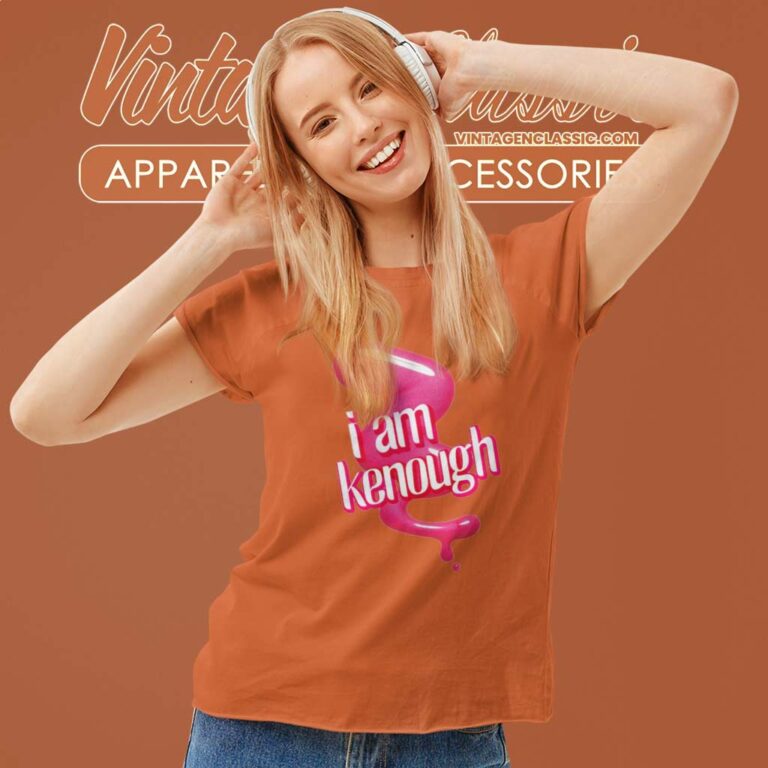 I Am Kenough Barbie Movie Quotes Women TShirt I Am Kenough Barbie Movie Quotes Women TShirt