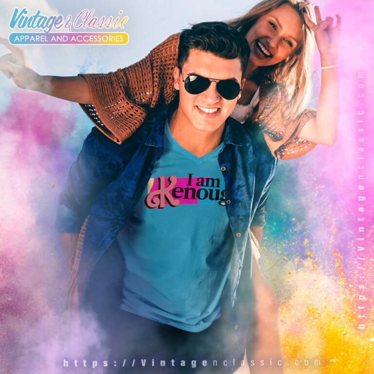 I Am Kenough Barbie Movie V Neck TShirt I Am Kenough Barbie Movie V Neck TShirt