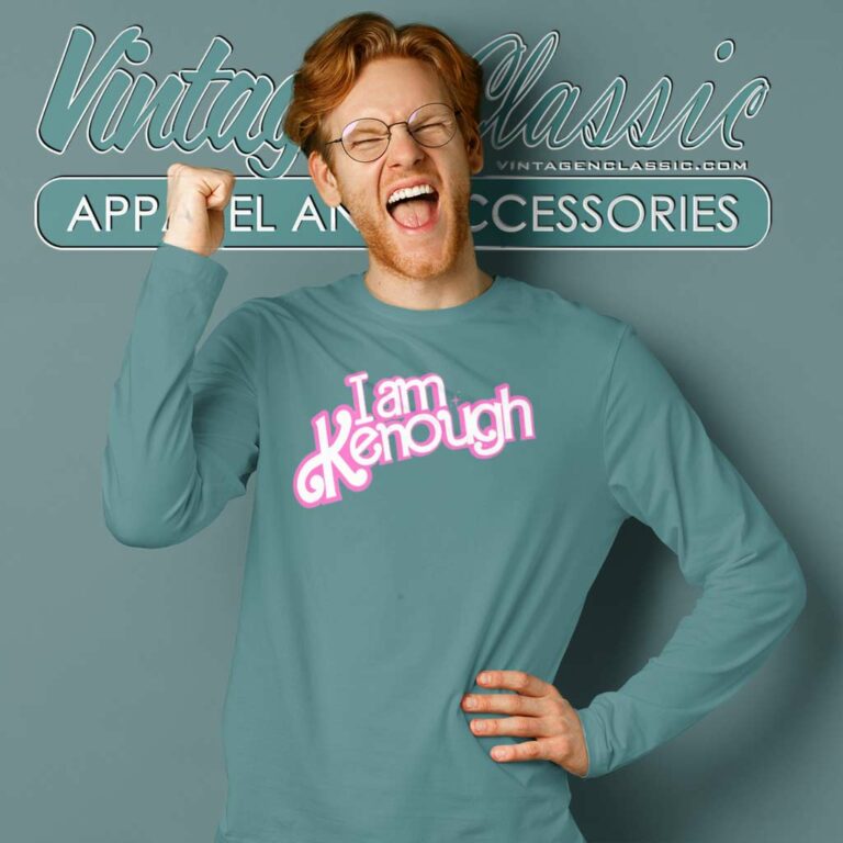 I Am Kenough Shirt Barbie Barbenheimer Long Sleeve Tee I Am Kenough Shirt Barbie Barbenheimer Long Sleeve Tee