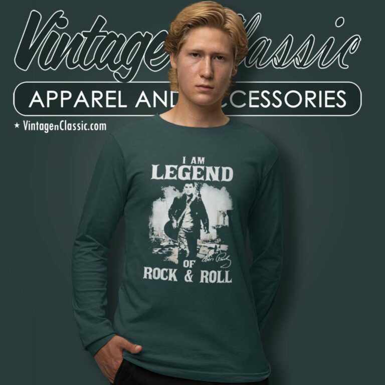 I Am Legends Of Rock N Roll Elvis Presley Long Sleeve Tee I Am Legends Of Rock N Roll Elvis Presley Long Sleeve Tee