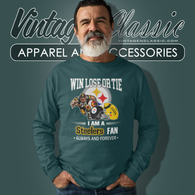 I Am Steelers Fan Always And Forever Long Sleeve Tee I Am Steelers Fan Always And Forever Long Sleeve Tee