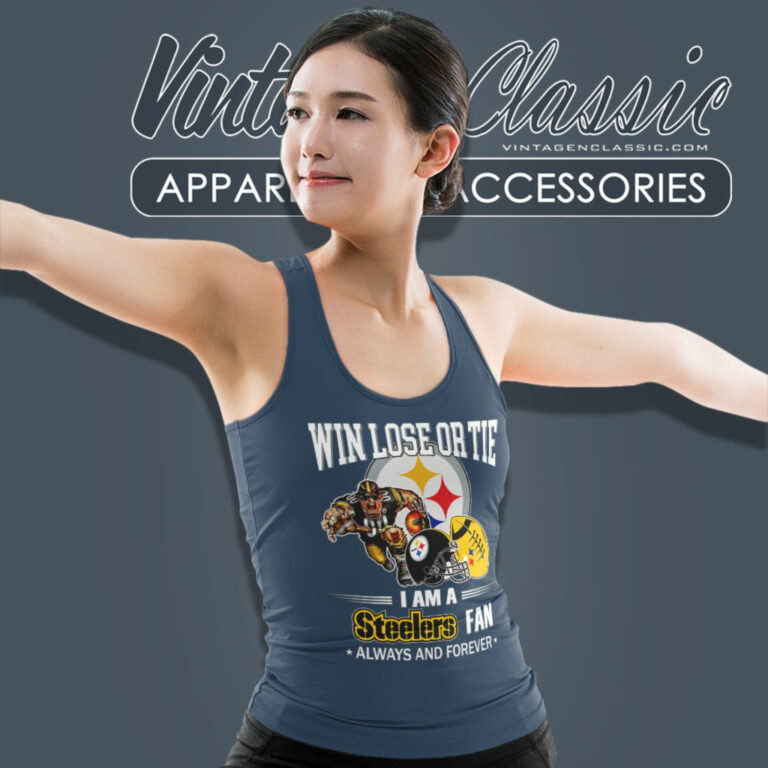 I Am Steelers Fan Always And Forever Tank Top Racerback I Am Steelers Fan Always And Forever Tank Top Racerback