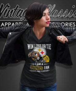 I Am Steelers Fan Always And Forever V Neck TShirt