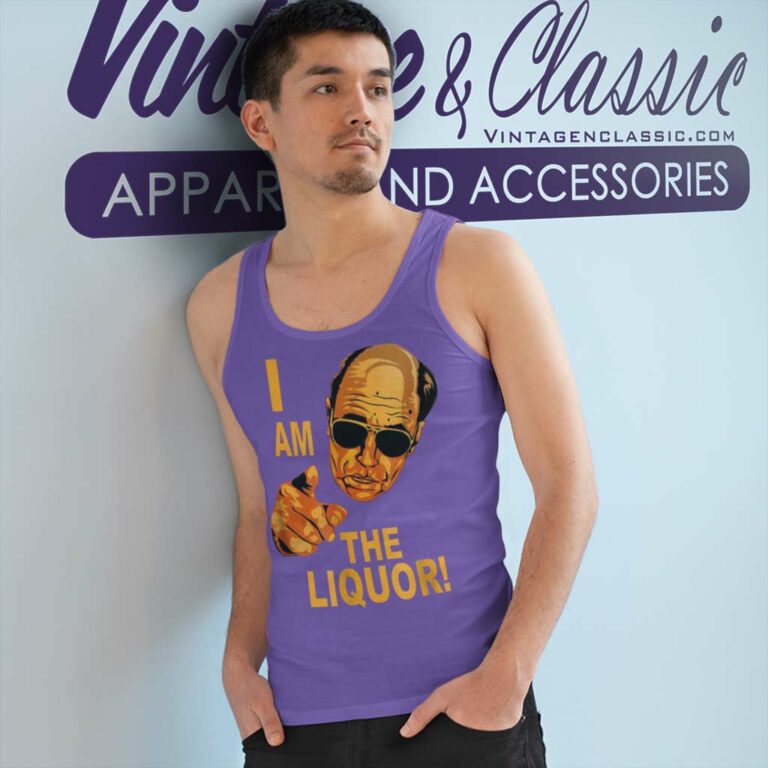 I Am The Liquor Jim Lahey Version Tank Top Racerback I Am The Liquor Jim Lahey Version Tank Top Racerback