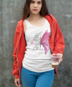 I Am The Storm Shirt Breast Cancer Awareness Month Tank Top Racerback