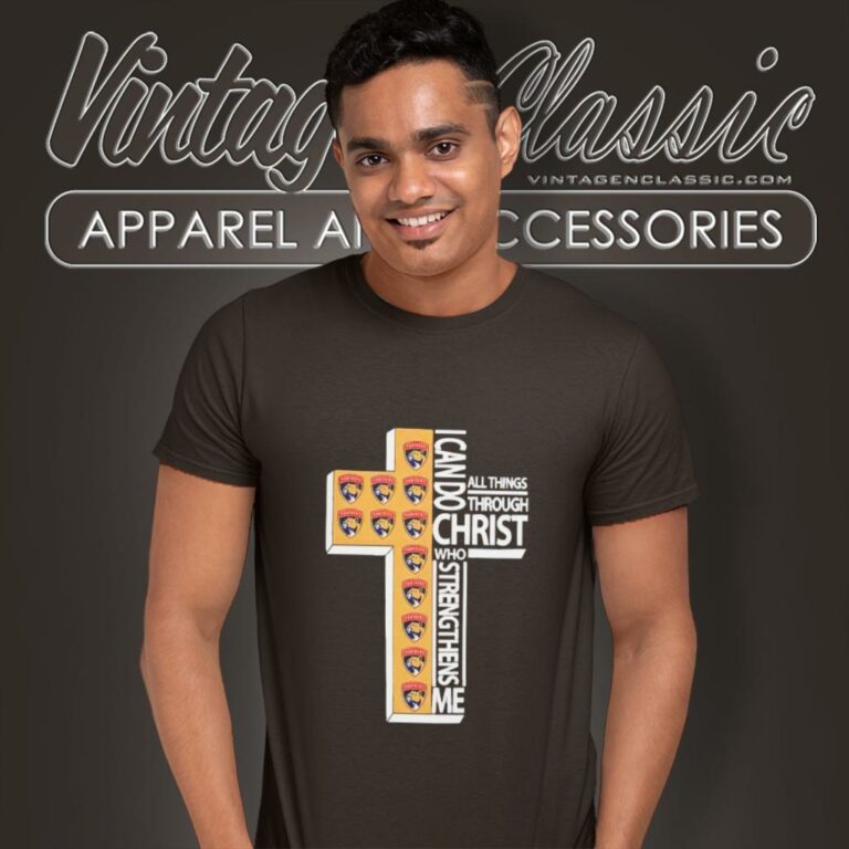 I Can Do All Things Through Christ Florida Panthers Nhl 2024 T Shirt I Can Do All Things Through Christ Florida Panthers Nhl 2024 T Shirt