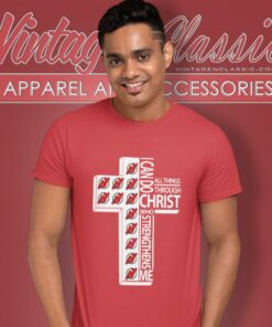 I Can Do All Things Through Christ New Jersey Devils Shirt 3 I Can Do All Things Through Christ New Jersey Devils T Shirt