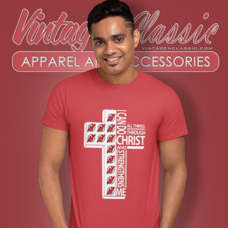 I Can Do All Things Through Christ New Jersey Devils T Shirt I Can Do All Things Through Christ New Jersey Devils T Shirt