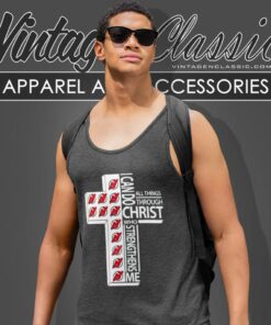I Can Do All Things Through Christ New Jersey Devils Shirt 4 I Can Do All Things Through Christ New Jersey Devils Tank Top Racerback