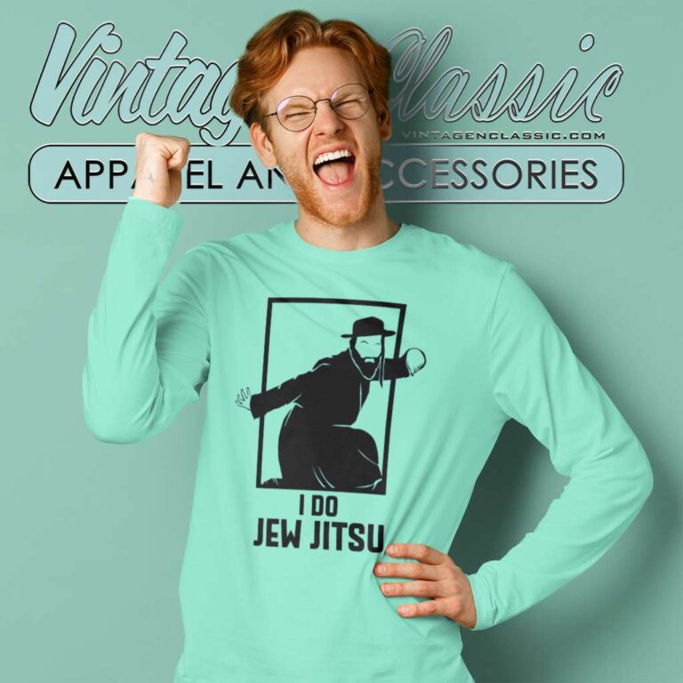 I Do Jew Jitsu I Know Jiu Jitsu Long Sleeve Tee I Do Jew Jitsu I Know Jiu Jitsu Long Sleeve Tee