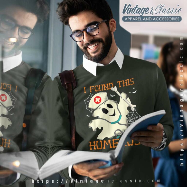 I Found This Humerous Doctor Nurse Halloween Ghost Boo Bone Sweatshirt I Found This Humerous Doctor Nurse Halloween Ghost Boo Bone Sweatshirt