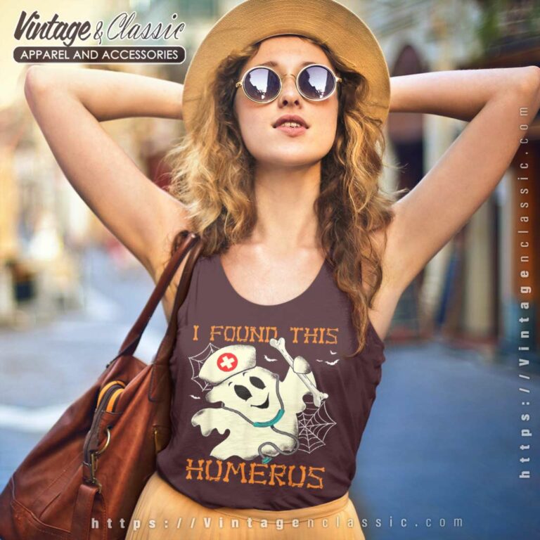 I Found This Humerous Doctor Nurse Halloween Ghost Boo Bone Tank Top Racerback I Found This Humerous Doctor Nurse Halloween Ghost Boo Bone Tank Top Racerback