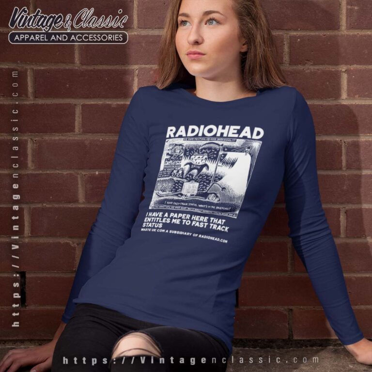 I Have A Paper Here That Entitles Me Radiohead Longsleeves I Have A Paper Here That Entitles Me Radiohead Longsleeves