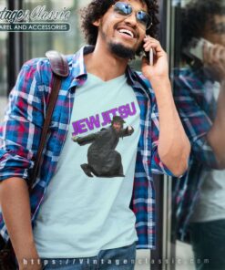 I Know Jewjitsu V Neck TShirt