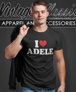 I Love Adele Cute Heart T Shirt 1