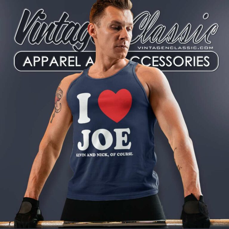 I Love Joe Red Heart Tank Top Racerback I Love Joe Red Heart Tank Top Racerback