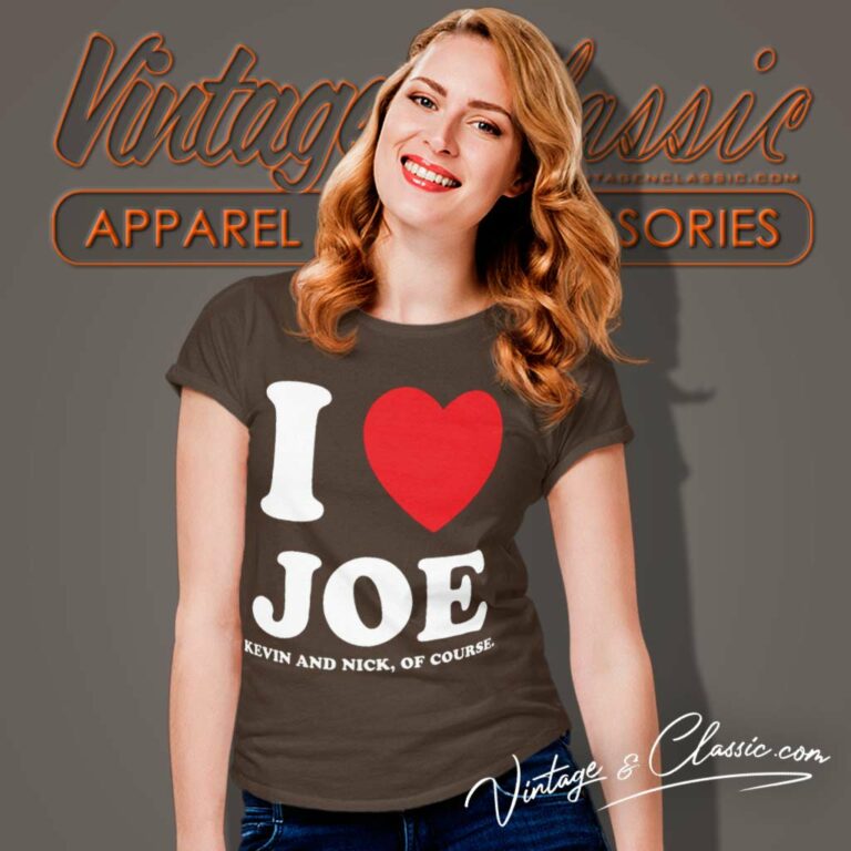 I Love Joe Red Heart Women TShirt I Love Joe Red Heart Women TShirt