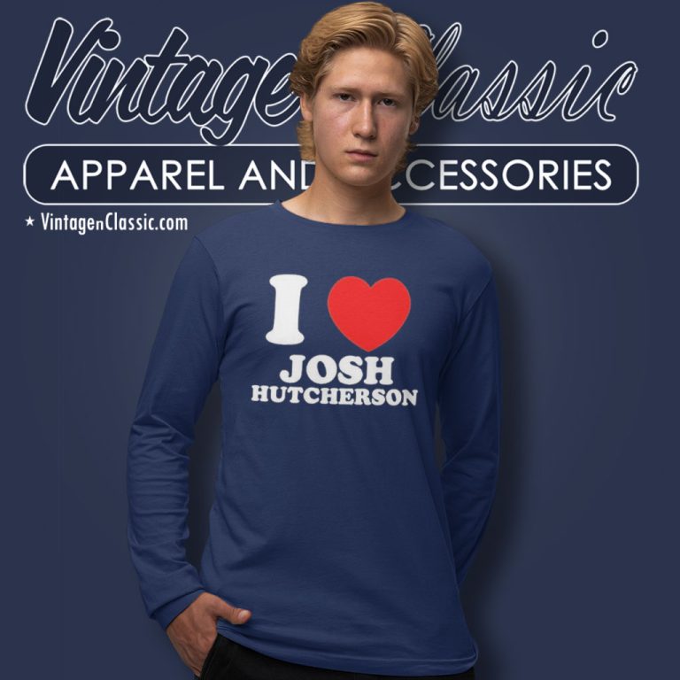 I Love Josh Hutcherson Long Sleeve Tee I Love Josh Hutcherson Long Sleeve Tee