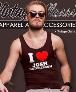 I Love Josh Hutcherson Tank Top Racerback