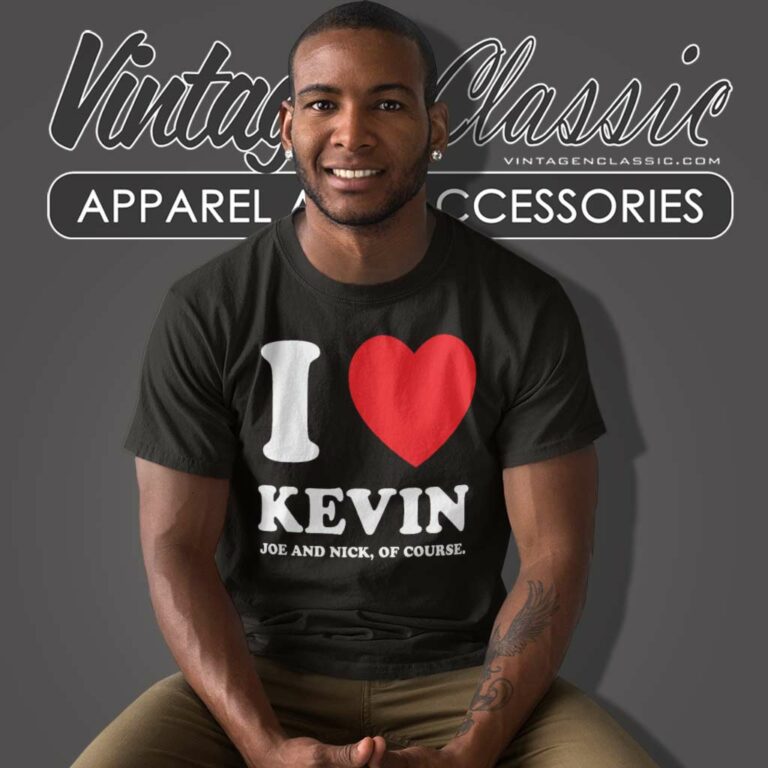 I Love Kevin Red Heart T Shirt I Love Kevin Red Heart T Shirt
