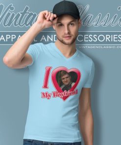 I Love My Boyfriend Josh Hutcherson V Neck TShirt