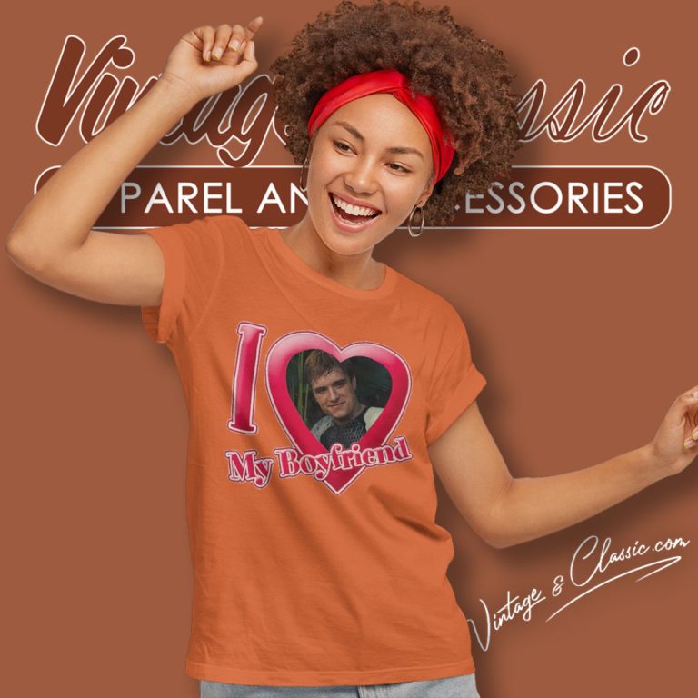 I Love My Boyfriend Josh Hutcherson Women T Shirt I Love My Boyfriend Josh Hutcherson Women T Shirt