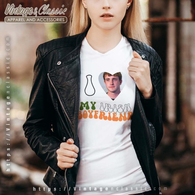 I Love My Irish Boyfriend Paul Mescal Vneck I Love My Irish Boyfriend Paul Mescal Vneck