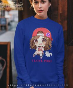 I Love Poki Pokimane Chibi Sweatshirt