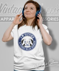 I Love Titties And Pabst Blue Ribbon Women T Shirt