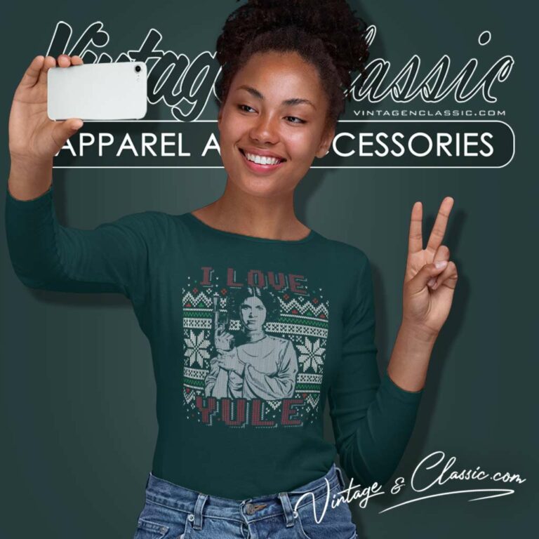 I Love Yule Leia Shirt Yule Christmas Star Wars Humor Long Sleeve Tee I Love Yule Leia Shirt Yule Christmas Star Wars Humor Long Sleeve Tee