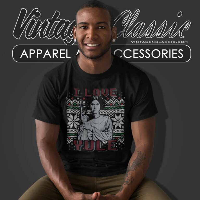 I Love Yule Leia Shirt Yule Christmas Star Wars Humor T Shirt I Love Yule Leia Shirt Yule Christmas Star Wars Humor T Shirt