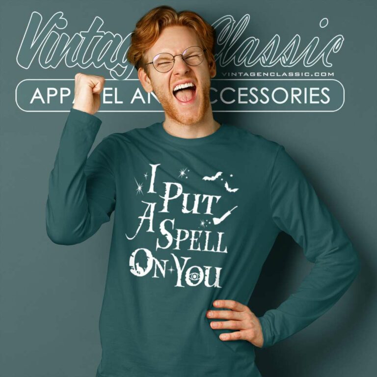 I Put Spell On You Hocus Pocus Long Sleeve Tee I Put Spell On You Hocus Pocus Long Sleeve Tee