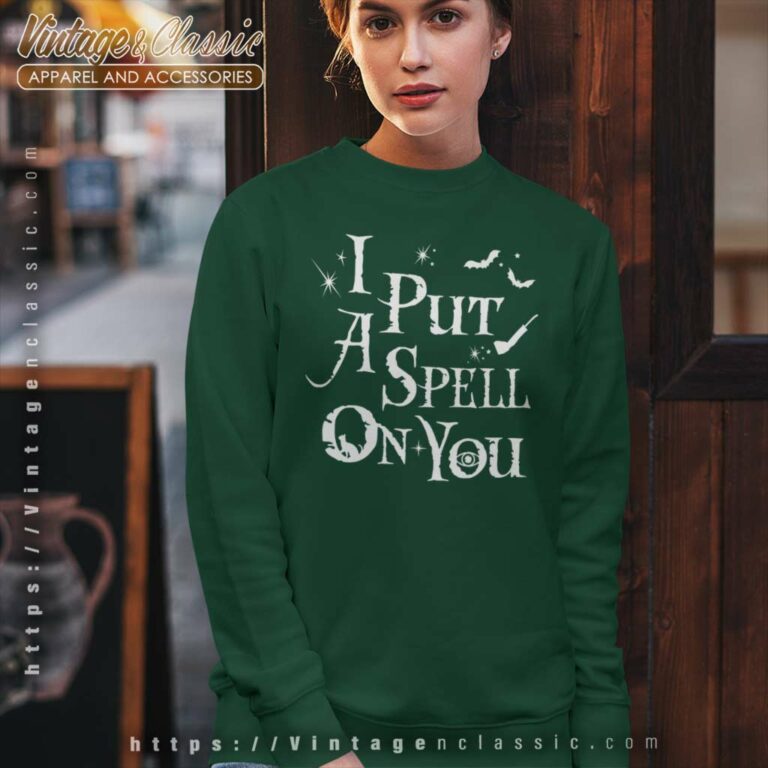 I Put Spell On You Hocus Pocus Sweatshirt I Put Spell On You Hocus Pocus Sweatshirt