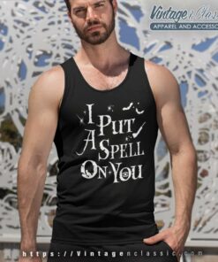 I Put Spell On You Hocus Pocus Tank Top Racerback