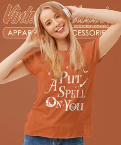 I Put Spell On You Hocus Pocus Women TShirt