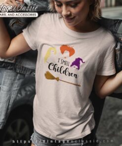 I Smell Children Witch Halloween Women TShirt