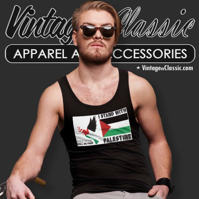 I Stand With Palestine Political Palestine Tank Top Racerback I Stand With Palestine Political Palestine Tank Top Racerback