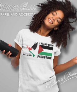 I Stand With Palestine Political Palestine Women TShirt