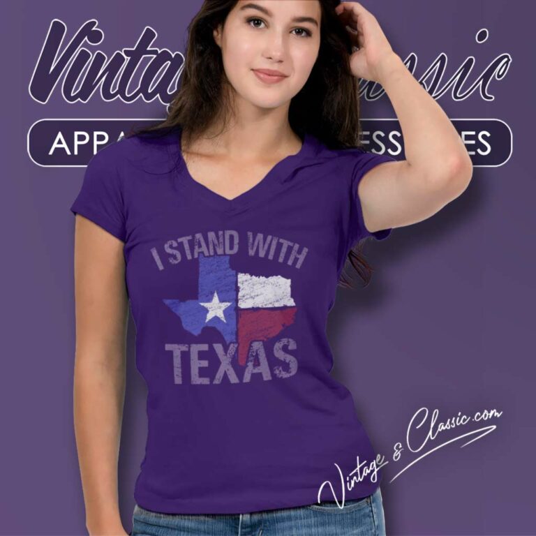 I Stand With Texas Shirt Texas Strong V Neck TShirt I Stand With Texas Shirt Texas Strong V Neck TShirt