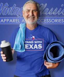 I Stand With Texas V Neck TShirt