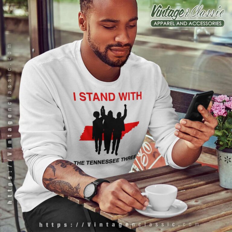I Stand With The Tennessee Three Jones Pearson Sweatshirt I Stand With The Tennessee Three Jones Pearson Sweatshirt
