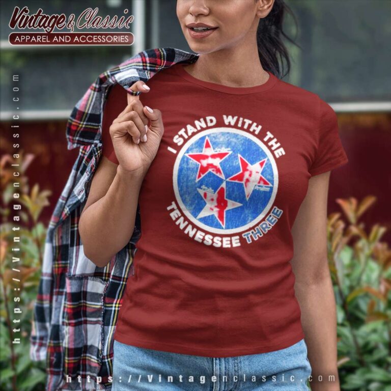 I Stand With The Tennessee Three Justin Pearson Johnson Women TShirt I Stand With The Tennessee Three Justin Pearson Johnson Women TShirt