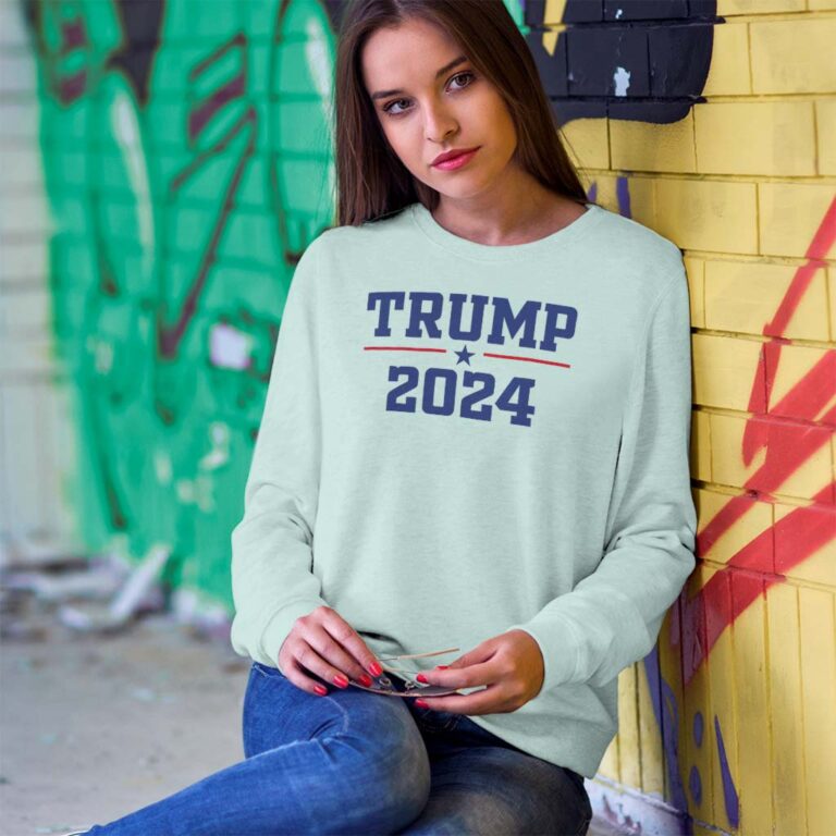 I Stand With Trump 2024 Sweetshirt I Stand With Trump 2024 Sweetshirt