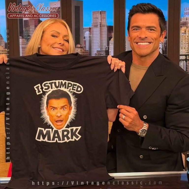 I Stumped Mark Shirt Live With Kelly And Mark Shirt I Stumped Mark Shirt Live With Kelly And Mark Shirt