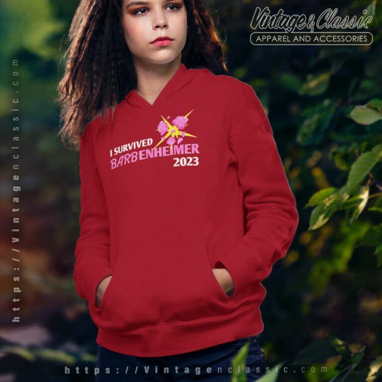 I Survived Barbenheimer 2023 Hoodie 1 I Survived Barbenheimer 2023 Hoodie 1